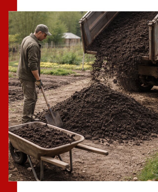 Доставка качественной земли для огорода в Белорецке
