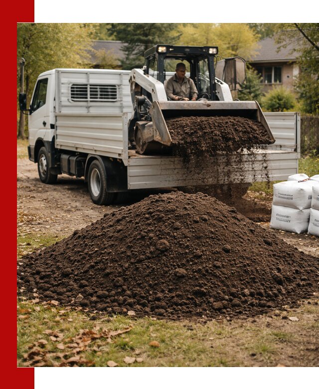 Доставка садовой земли в больших объёмах в Белорецке