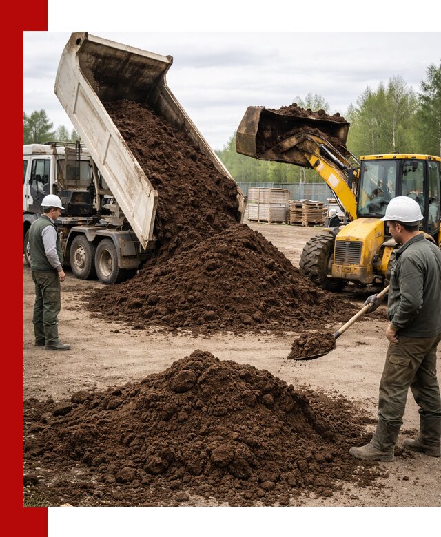 Доставка торфа оптом и в мешках в Белорецке