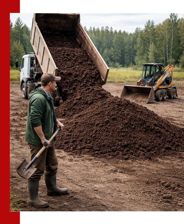 Купить верховой торф с доставкой в Белорецке для садоводства и растений