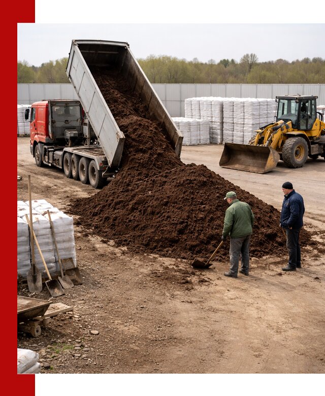 Доставка торфяных смесей оптом и в розницу в Белорецке