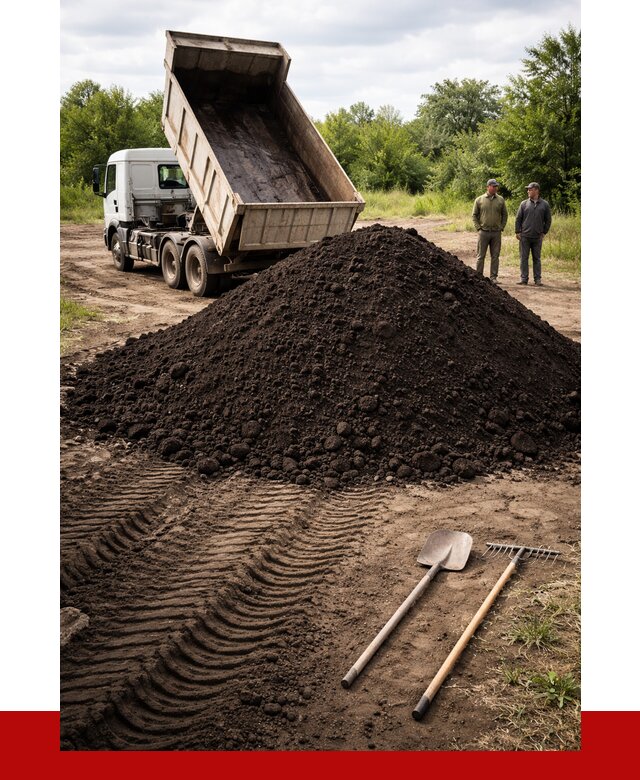 Купить чернозем навалом в Белорецке от 1216 р. за куб | ПРОНЕРУДБлр