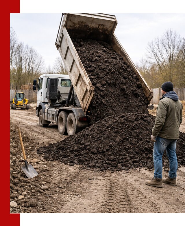 Доставка чернозема навалом в Белорецке быстро и выгодно