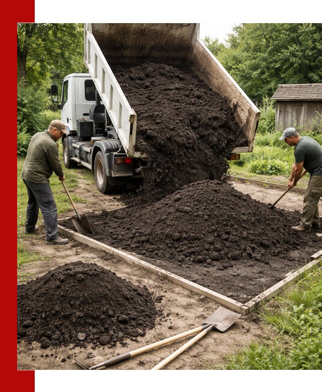 Купить чистый чернозем для огорода с доставкой в Белорецке