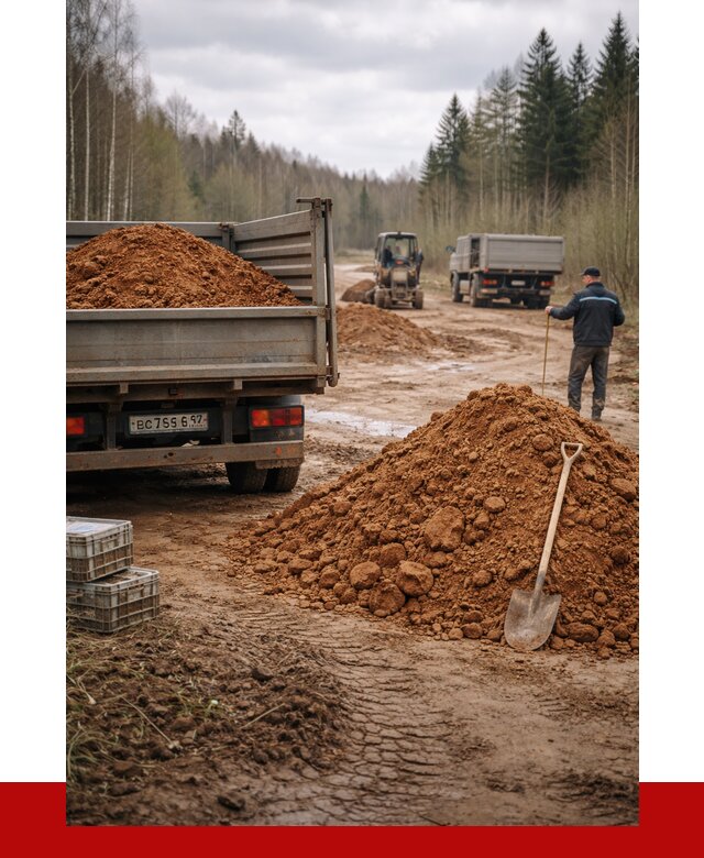 Глина и суглинки в Белорецке от 4562 р. за куб | ПРОНЕРУДБлр