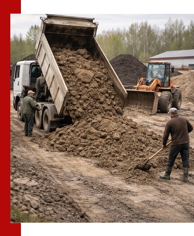 Доставка глин и суглинков в Белорецке оптом и вкрай