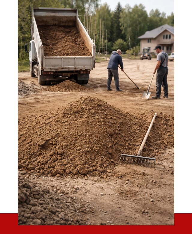 Суглинок для планировки в Белорецке с доставкой от 4258 р. | ПРОНЕРУДБлр