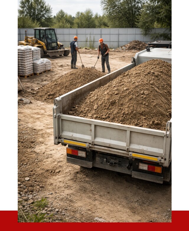 Супесь с доставкой в Белорецке от 2484 р. за куб | ПРОНЕРУДБлр