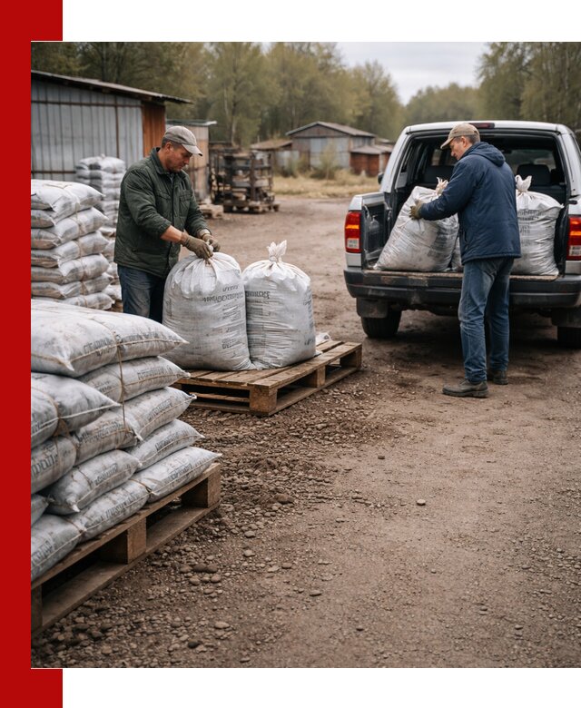 Купить конский навоз в мешках с доставкой в Белорецке