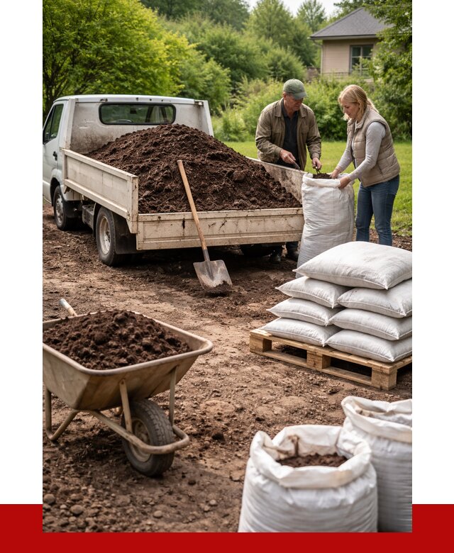 Перегной в мешках с доставкой в Белорецке от 2230 р. | ПРОНЕРУДБлр