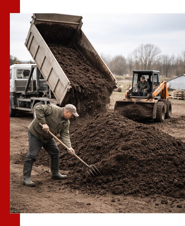 Доставка и продажа перегноя в Белорецке быстро и дешево