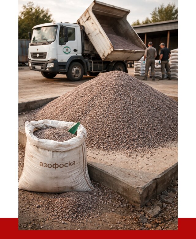 Купить азофоска в Белорецке с доставкой от 1216 р. за куб | ПРОНЕРУДБлр