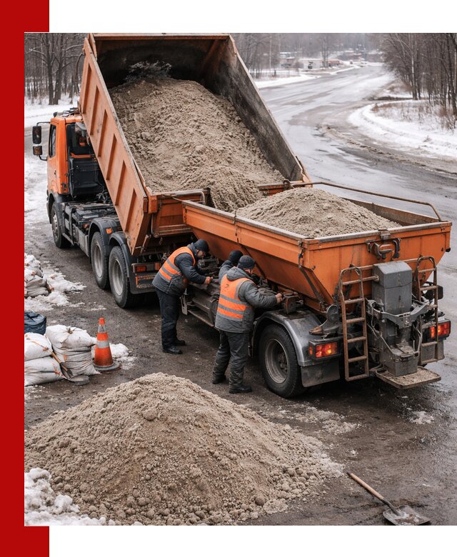 Поставка и вывоз пескосоля в Белорецке оптом и в розницу