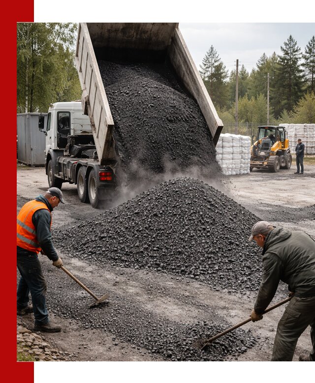 Доставка и продажа асфальтного гранулята в Белорецке