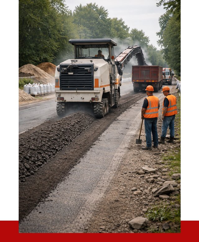 Фрезерованный асфальт в Белорецке от 2230 р./куб. | ПРОНЕРУДБлр