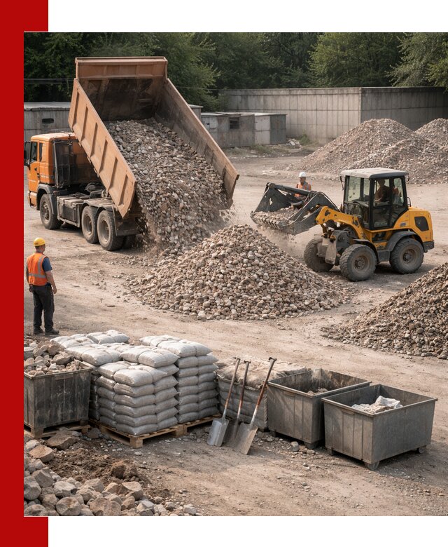 Вторичные материалы для отсыпки в Белорецке — поставка и доставка