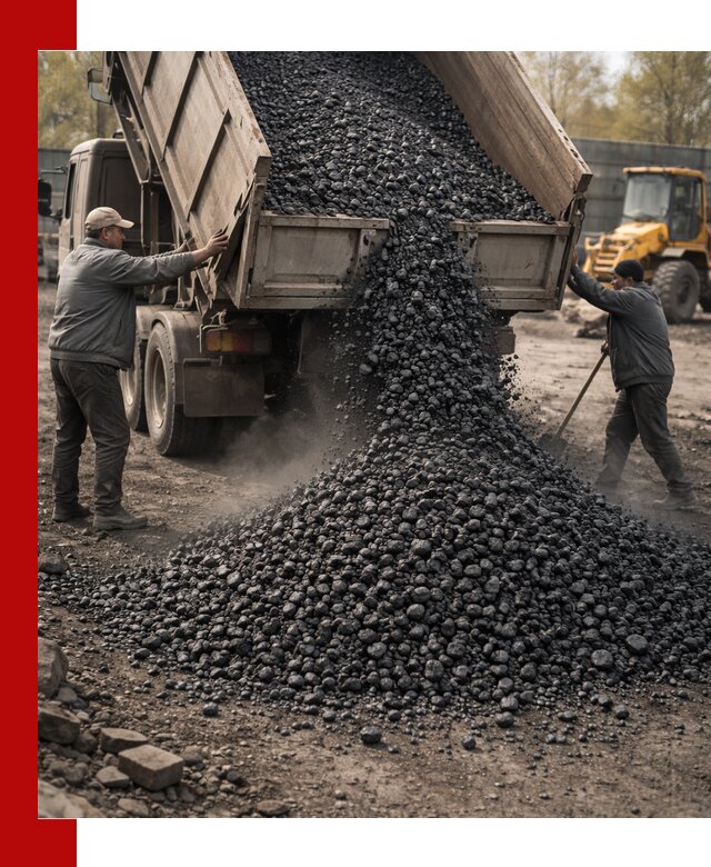 Доставка угля семечка самосвалами в Белорецке