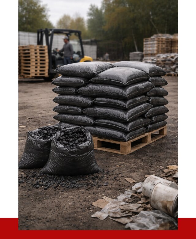 Купить уголь в мешках с доставкой в Белорецке от 7603 р. | ПРОНЕРУДБлр