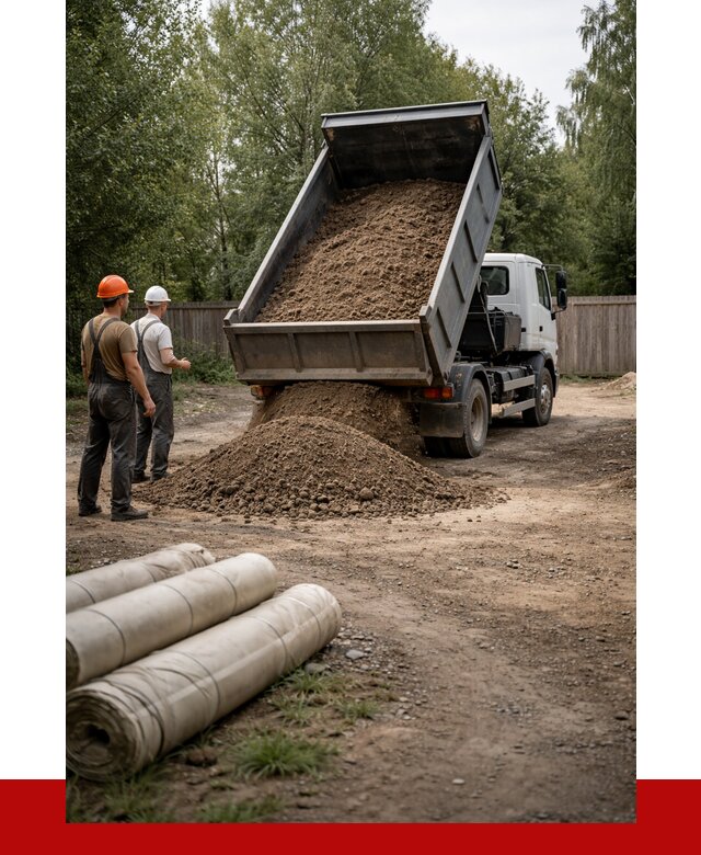 Доставка сыпучих материалов самосвалом в Белорецк от 4258 р. | ПРОНЕРУДБлр