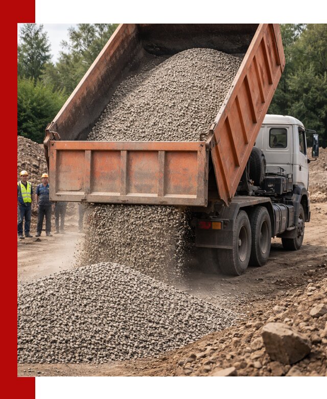 Доставка сыпучих материалов самосвалом в Белорецке быстро и надежно