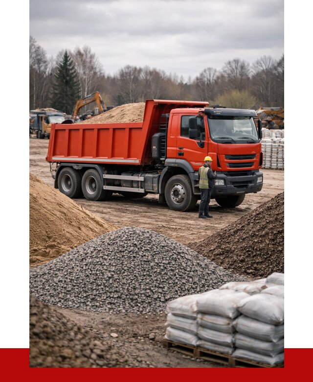 Доставка самосвалом 25 кубов в Белорецке от 7603 р. | ПРОНЕРУДБлр