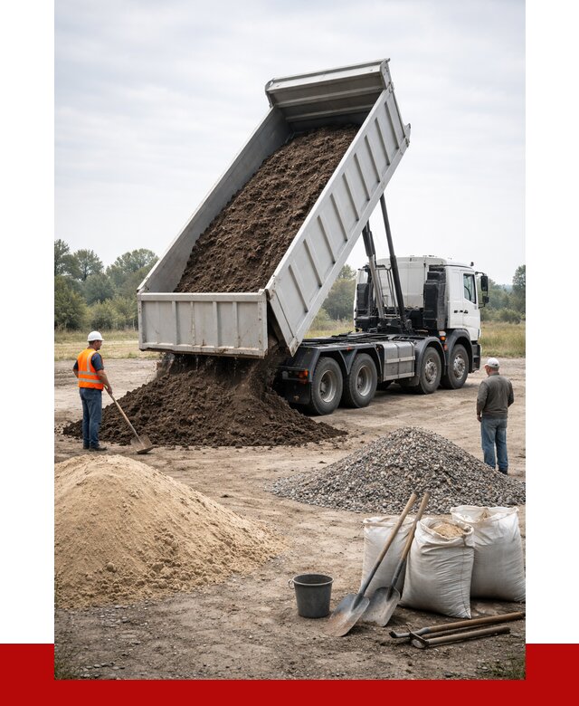 Доставка самосвалом 30 кубов в Белорецке от 8616 р. | ПРОНЕРУДБлр