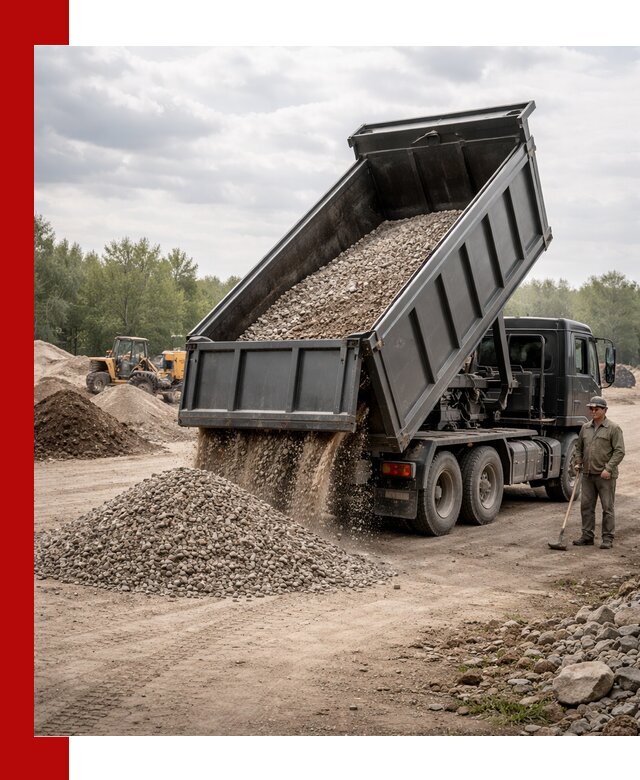 Доставка самосвалом 30 м3 по выгодным ценам в Белорецке