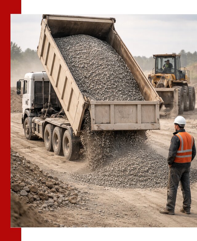 Доставка самосвалом 40 кубов цемента и сыпучих в Белорецке