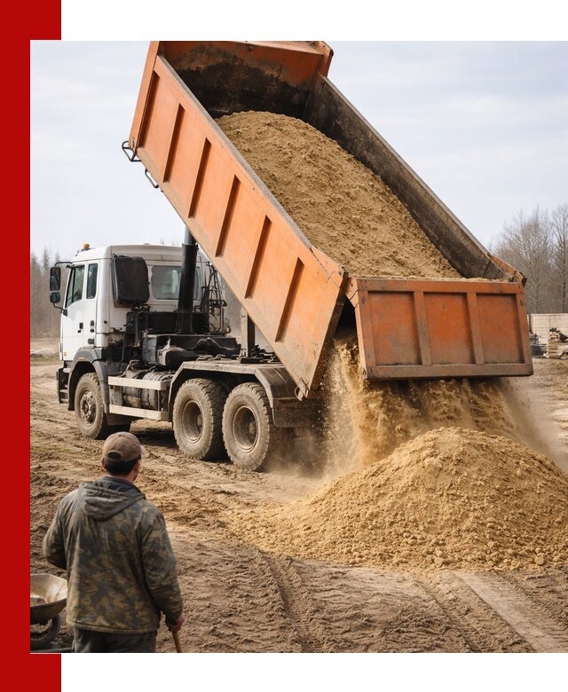 Аренда самосвала 20 тонн для перевозки грузов в Белорецке