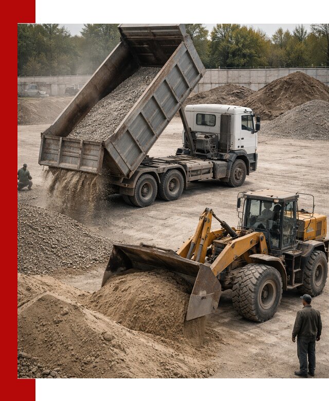 Перевозка сыпучих грузов самосвалами и бортовыми в Белорецке