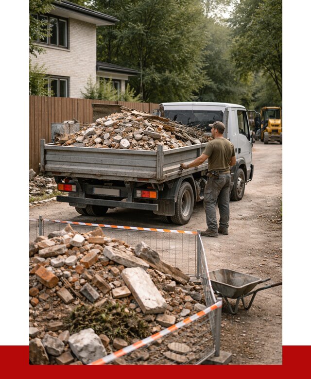 Вывоз строительного мусора с погрузкой в Белорецке от 7603 р | ПРОНЕРУДБлр