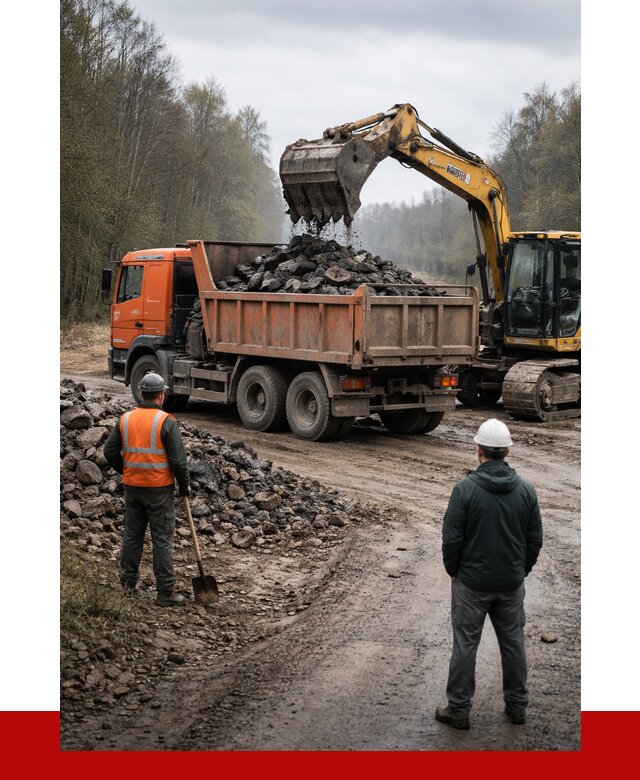 Вывоз асфальта в Белорецке от 4562 р. самосвалом ПРОНЕРУДБлр