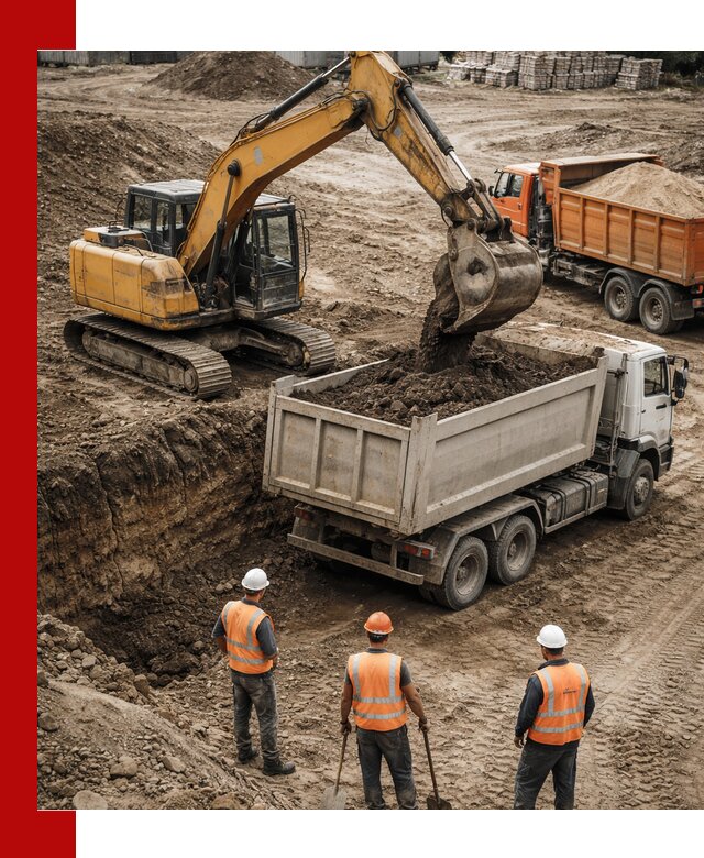 Разработка грунта для строительства и благоустройства в Белорецке