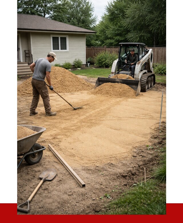 Отсыпка участка песком в Белорецке, от 2534 р., ПРОНЕРУДБлр