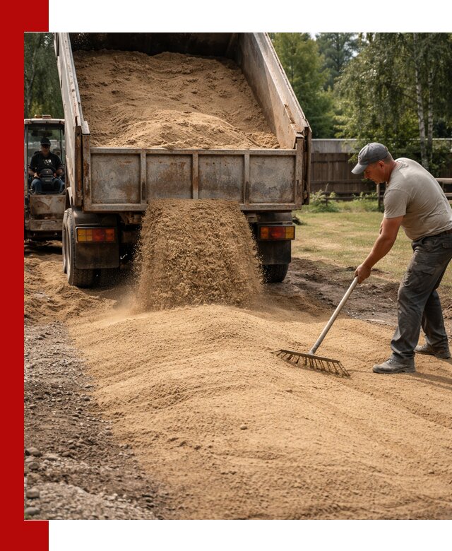 Отсыпка участка песком в Белорецке быстро и качественно